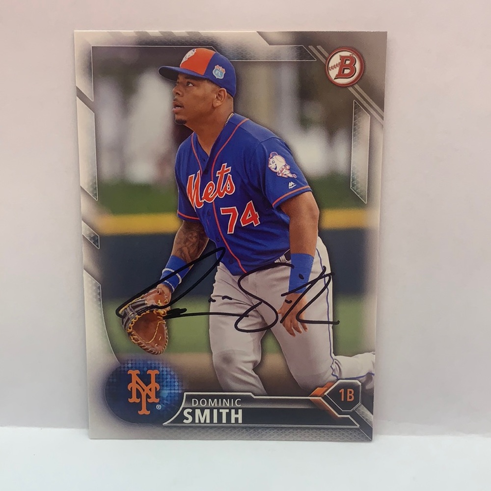 2016 Bowman Draft Base Dominic Smith Mets IPA #BD-176 (MISC7)